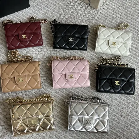 シャネル 折り財布