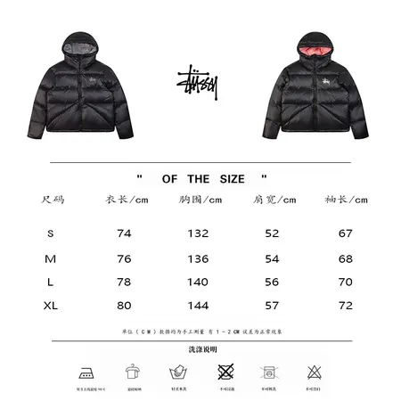 ステューシー ダウンジャケット