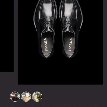 プラダ ビジネスシューズ