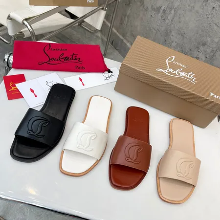 クリスチャン・ルブタン スリッパ
