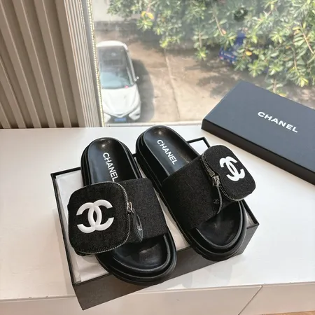 シャネル スリッパ