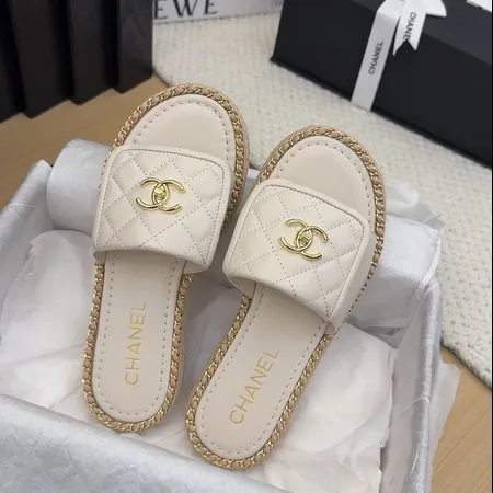 シャネル スリッパ