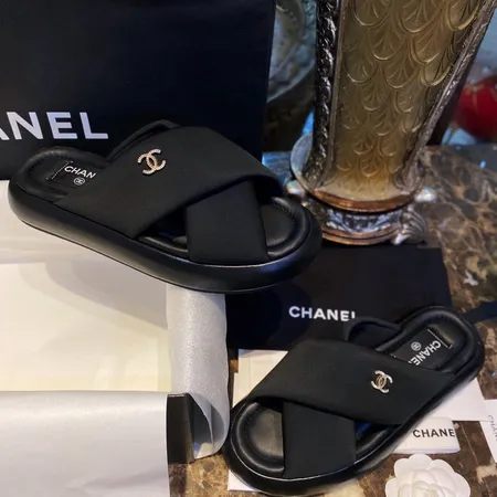 シャネル スリッパ