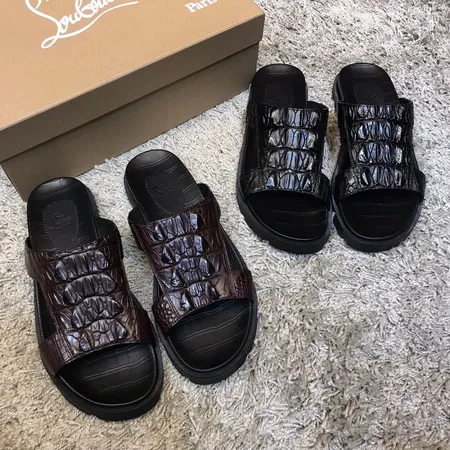 クリスチャン・ルブタン スリッパ