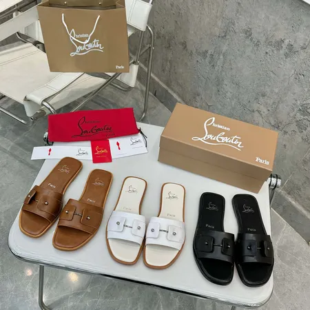 クリスチャン・ルブタン スリッパ