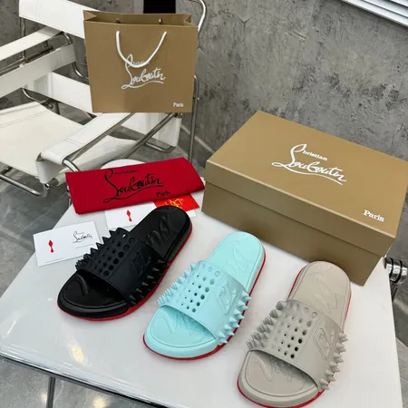 クリスチャン・ルブタン スリッパ