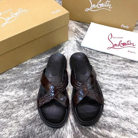 クリスチャン・ルブタン スリッパ