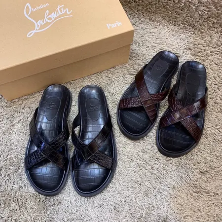 クリスチャン・ルブタン スリッパ