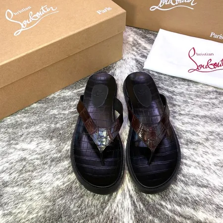 クリスチャン・ルブタン スリッパ