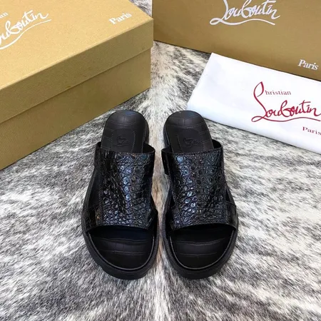 クリスチャン・ルブタン スリッパ