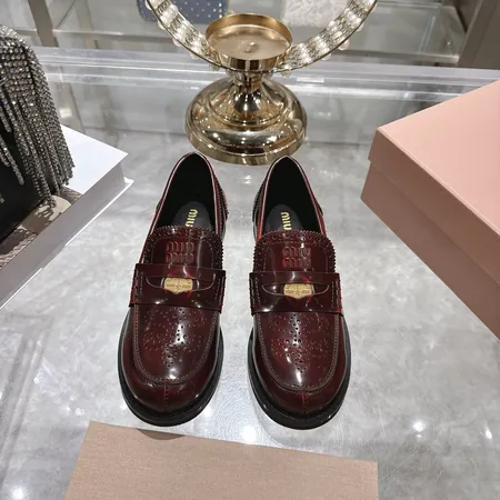 ミュウミュウ ビジネスシューズ