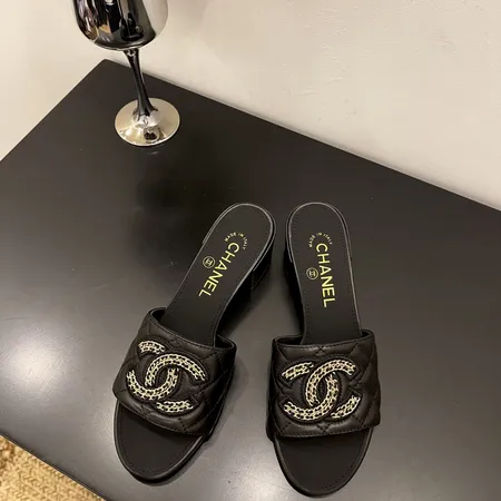 シャネル スリッパ