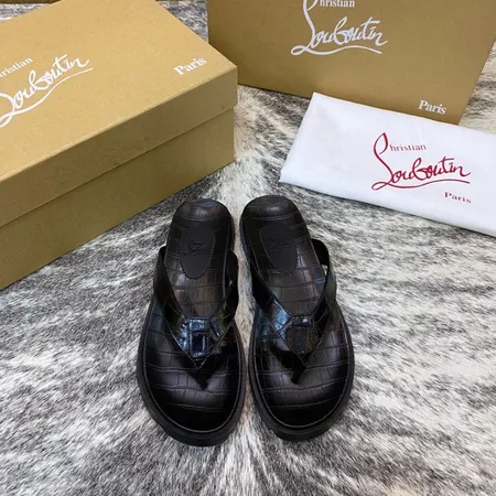 クリスチャン・ルブタン スリッパ