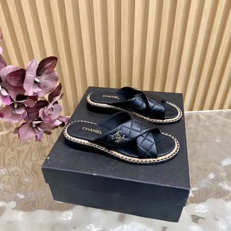 シャネル スリッパ
