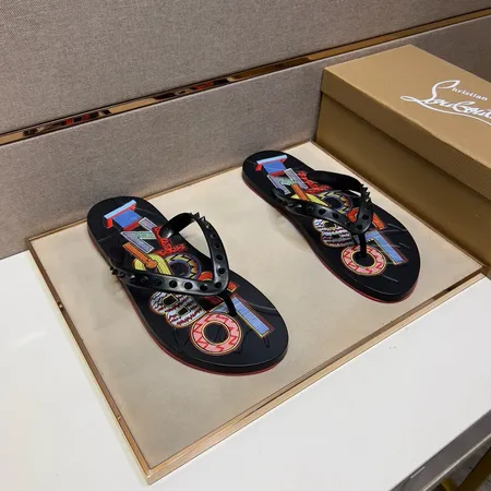 クリスチャン・ルブタン スリッパ