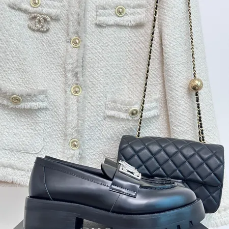 シャネル ビジネスシューズ