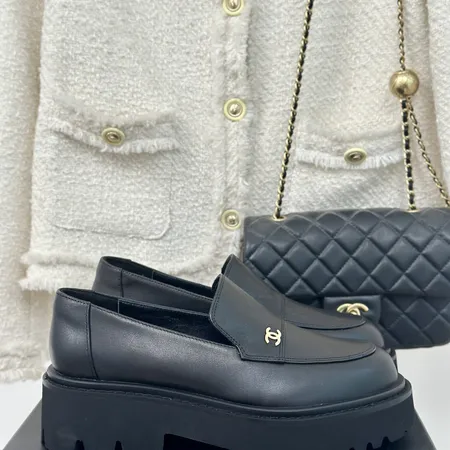 シャネル ビジネスシューズ