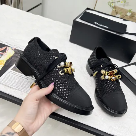 シャネル ビジネスシューズ