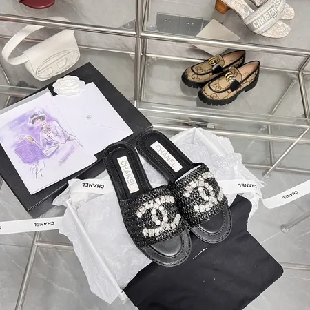シャネル スリッパ