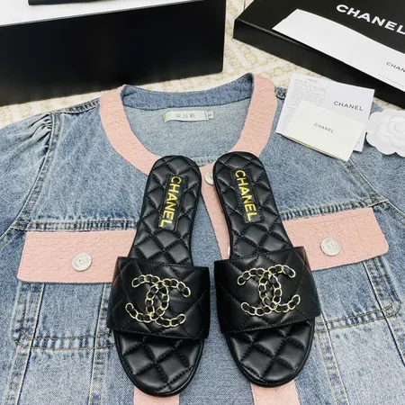 シャネル スリッパ