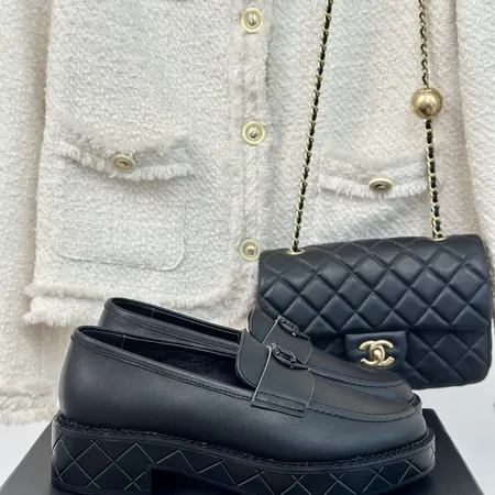 シャネル ビジネスシューズ