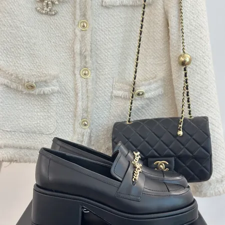 シャネル ビジネスシューズ