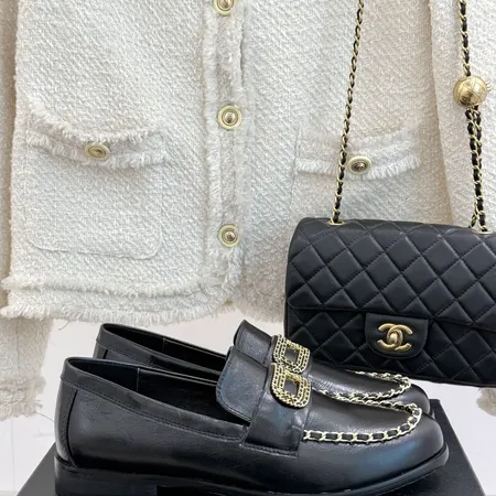 シャネル ビジネスシューズ