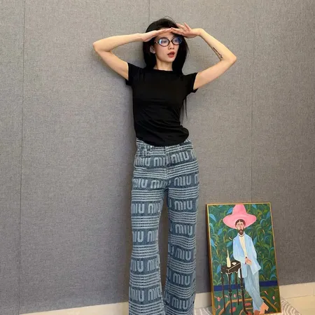 ミュウミュウ ジーンズ