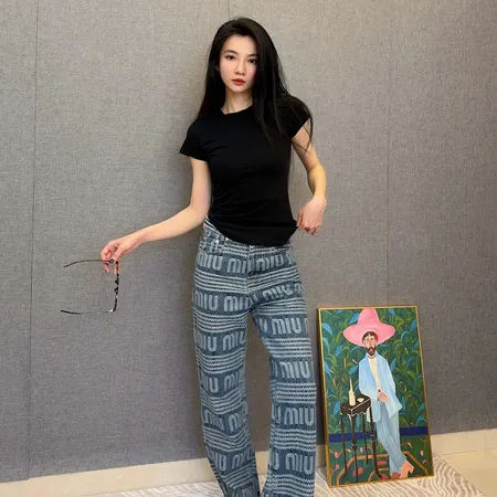 ミュウミュウ ジーンズ