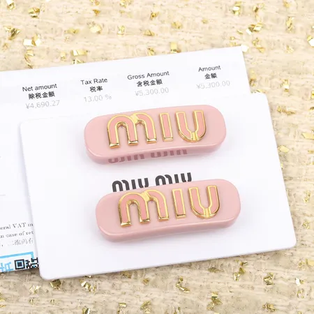 ミュウミュウ ヘアアクセサリー