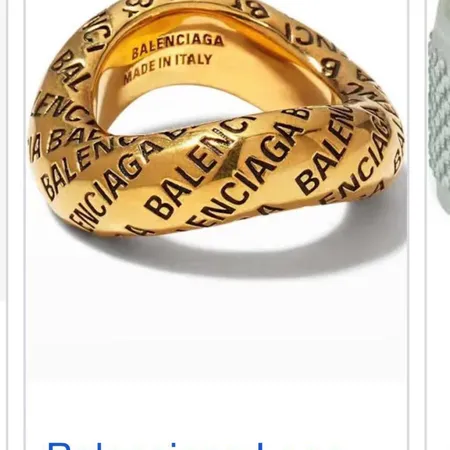 バレンシアガ 指輪