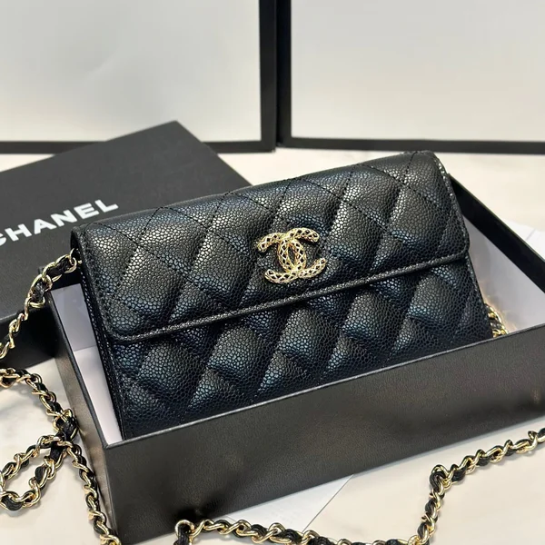 CHANEL チェーン ウォレット スーパー コピー