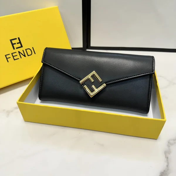 FENDI カスタムハードウェア 長財布 スーパー コピー