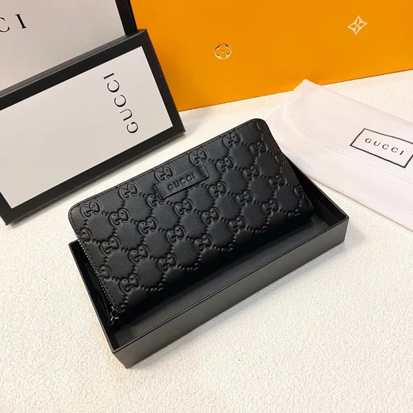 GUCCI シングルジップ 長財布 スーパー コピー