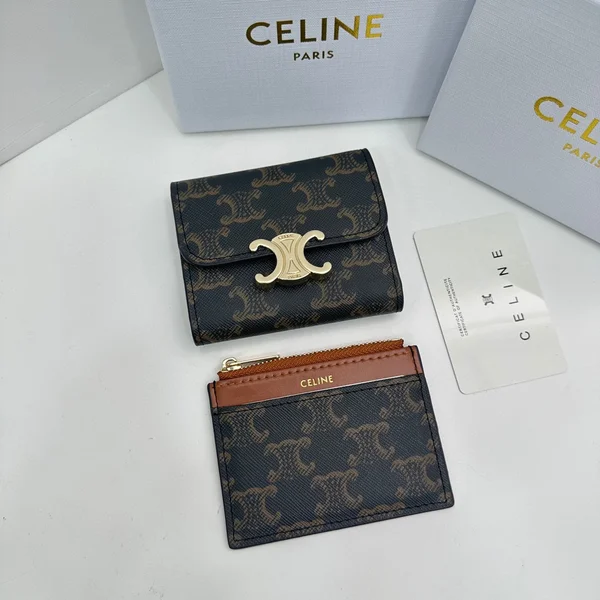 CELINE 三つ折り フラップウォレット 10D782CQH.04LU スーパー コピー