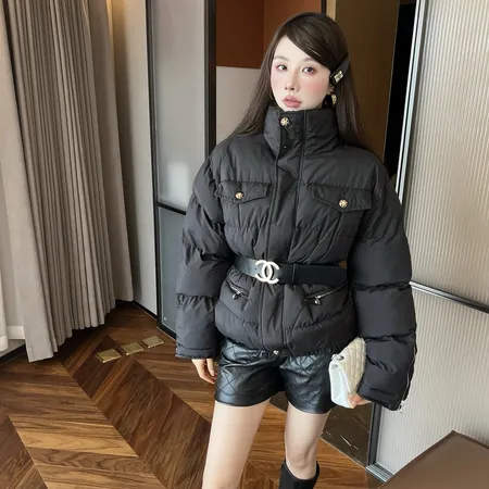 シャネル風チェスターコートスタイル