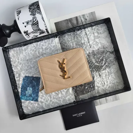 SAINT LAURENT コンパクト ジップ ウォレット スーパー コピー