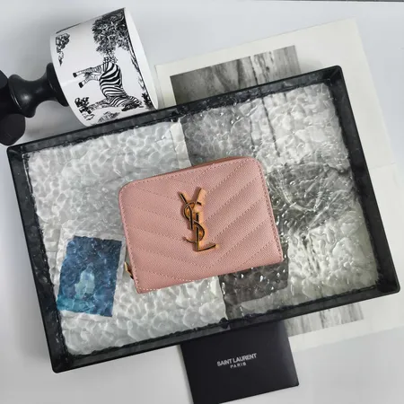 SAINT LAURENT コンパクト ジップ ウォレット スーパー コピー