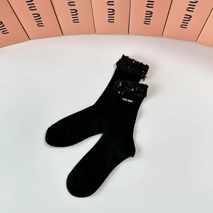 スーパーコピー ミュウミュウ 靴下