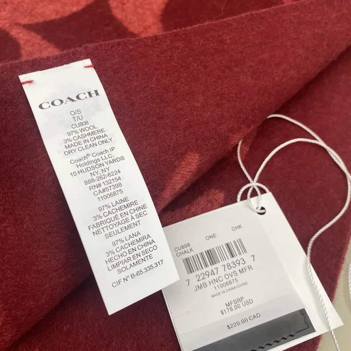 スーパーコピー コーチ マフラー