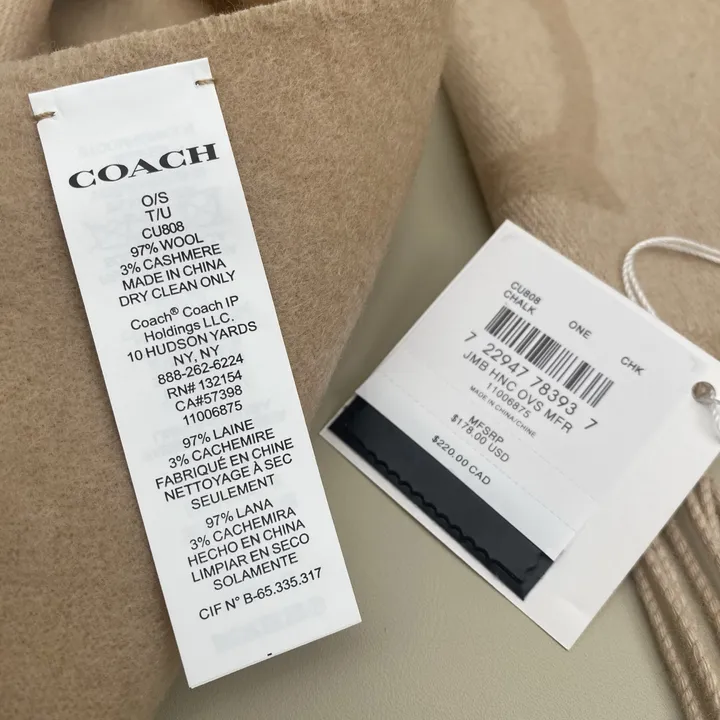 スーパーコピー コーチ マフラー