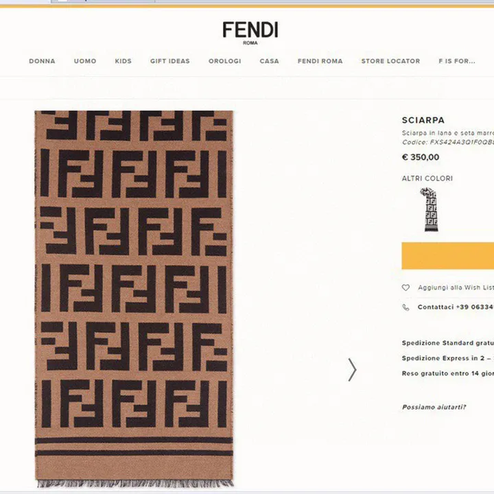 スーパーコピー フェンディ マフラー